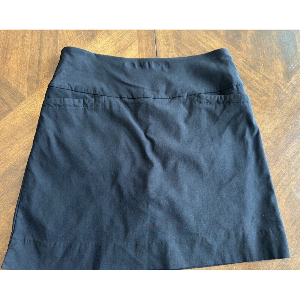 S.C. & CO. Women's Pull On Tummy Control Skort, Black, Size M